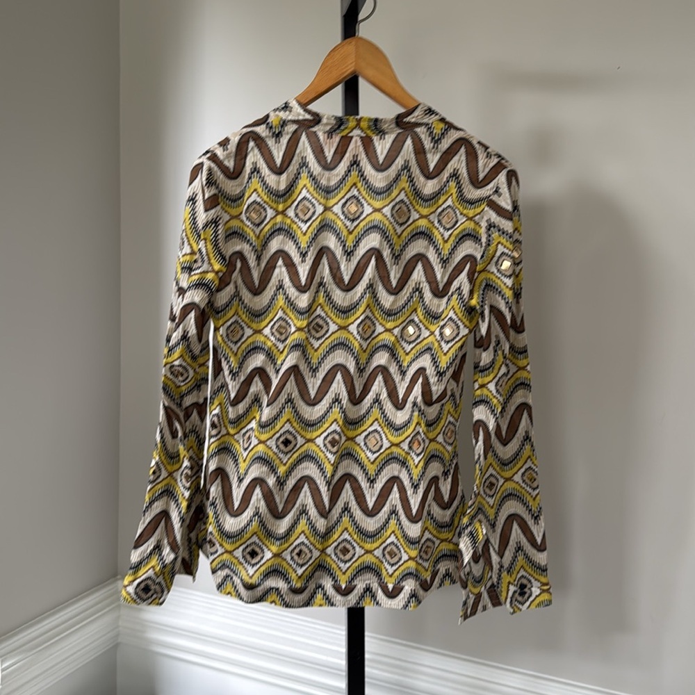 Tory Burch women’s blouse size 4 - Picture 3 of 3
